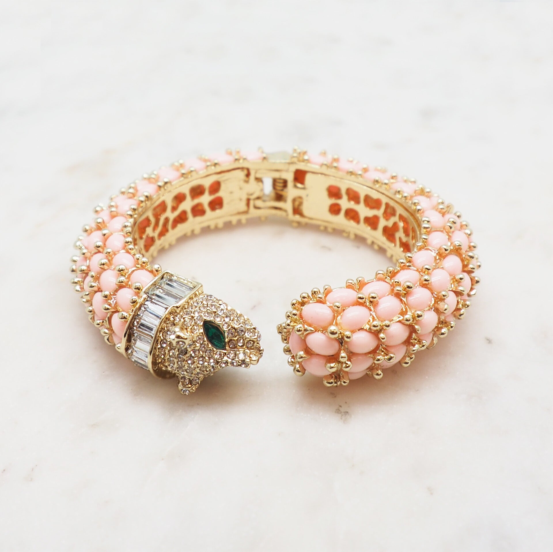 The Tiger Bangle - Pale pink