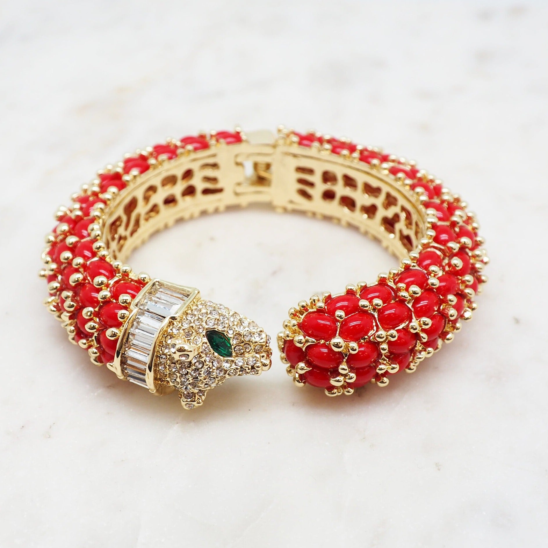 The Tiger Bangle - Red
