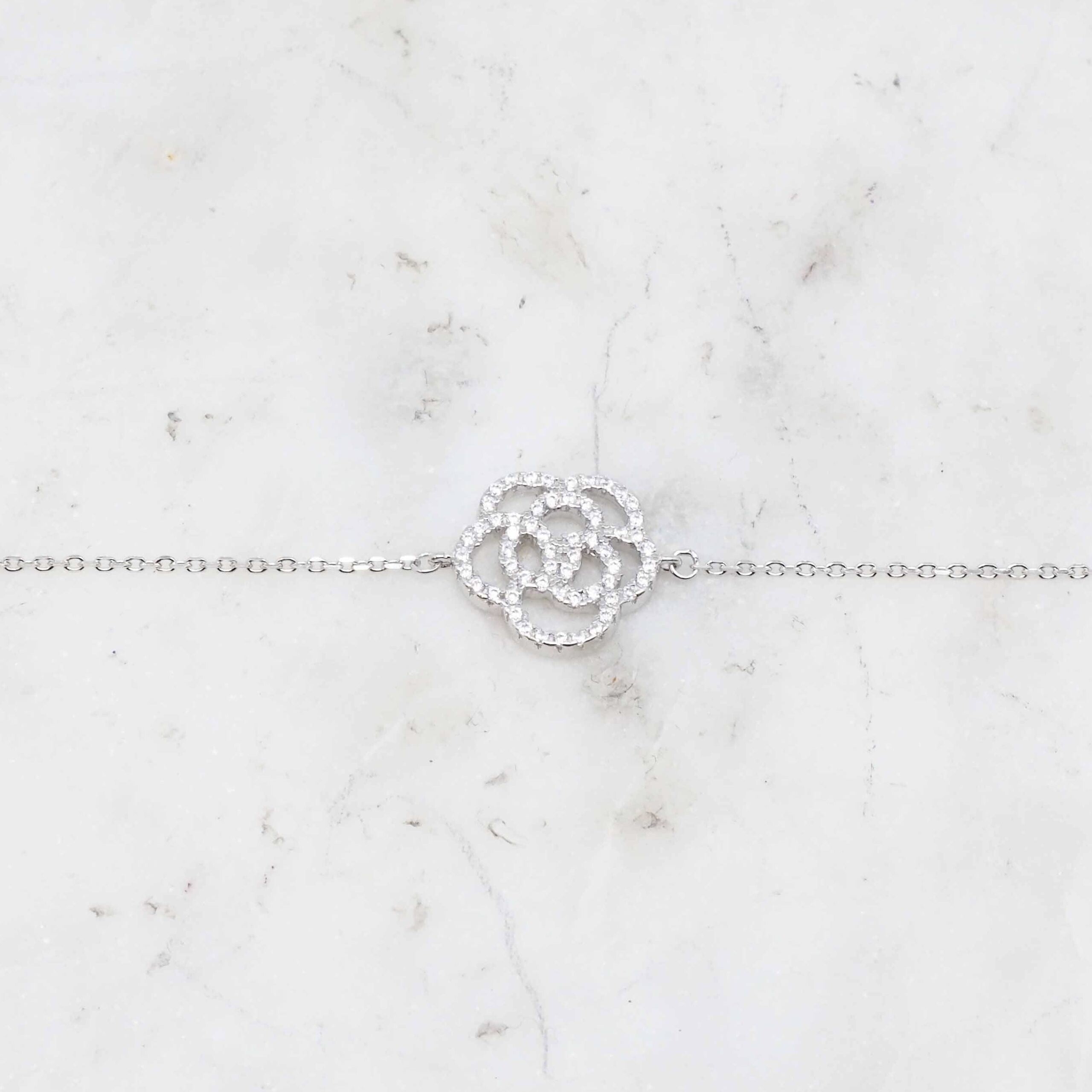 Flora - White Bracelet