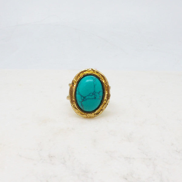 The Cabochon - Turquoise