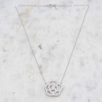 Flora - Collier Blanc PM
